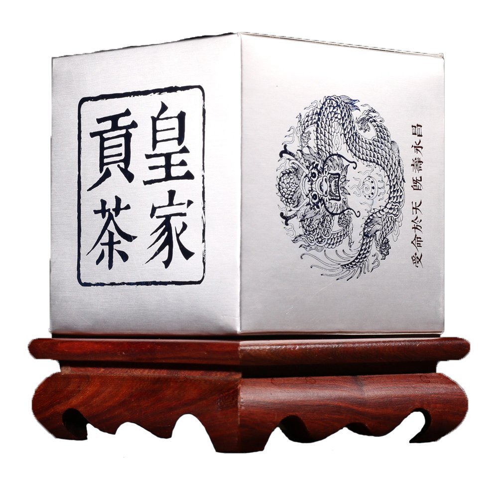 滇迈 皇家贡茶普洱生茶300年古树龙印500克普洱生茶砖