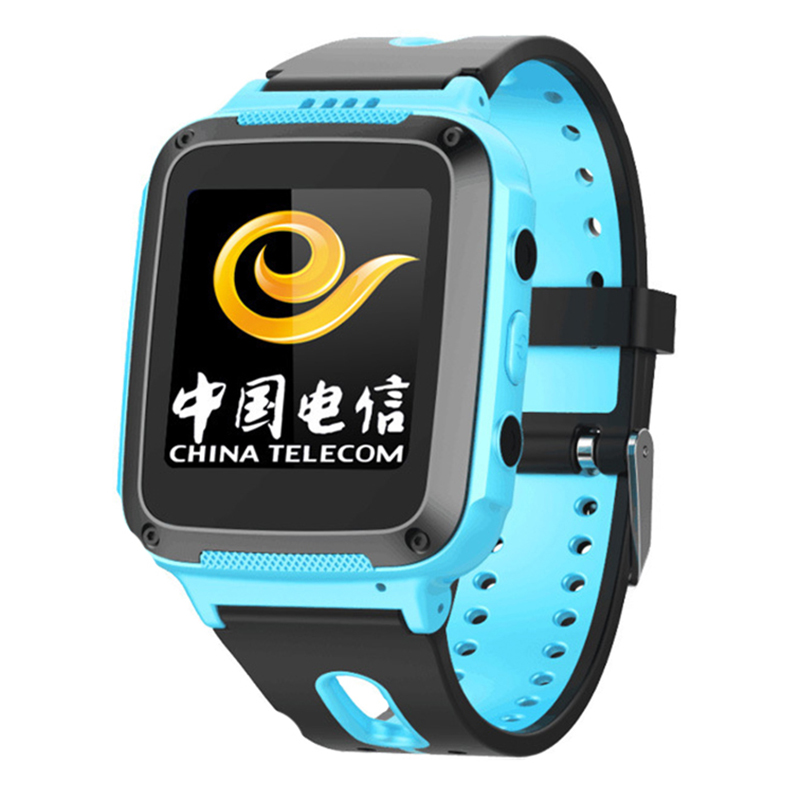 GIAUSA 电信版儿童电话手表学生定位防水触摸屏拍照独立通话儿童手表IOS;Android400毫安1.44蓝色