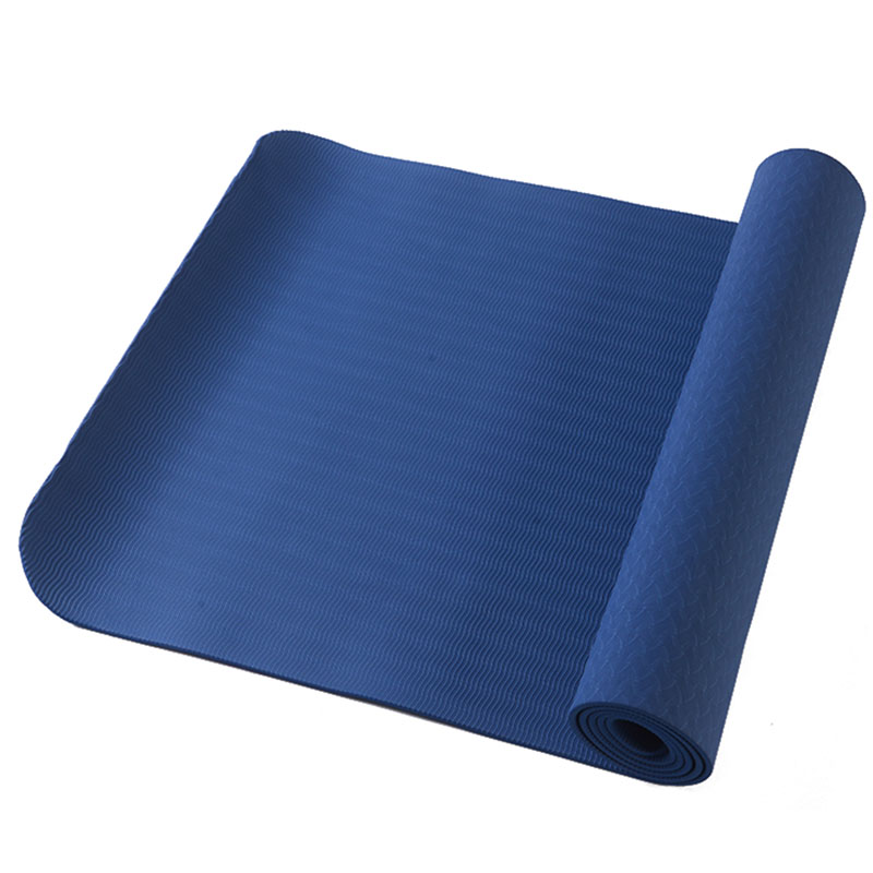 体育生瑜伽垫加宽加厚防潮防滑耐磨健身垫回弹性能好6mm初学者瑜伽垫