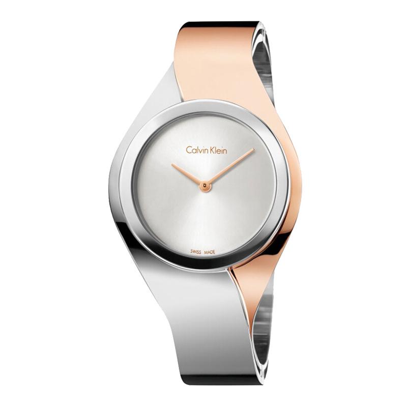 Calvin Klein多色钢带女士手表石英女表K5N2S1Z6
