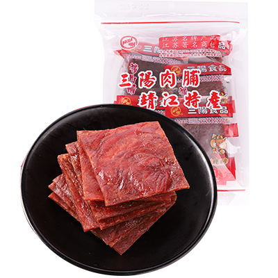 [可其_猪肉脯250g]猪肉干肉脯熟食肉类零食小吃靖江特产办公室小包零食