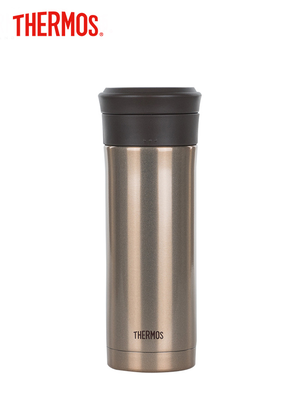 【防伪保真，正品保障 】（自带不锈钢茶漏，商务精品）膳魔师保温杯TCMK-500 GL 金色 500ML 方便泡茶