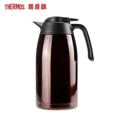 【防伪保真】膳魔师高真空不锈钢保温壶/水壶 THV-2000 2000ML大容量 两色可选 办公/会议/家用 均适宜