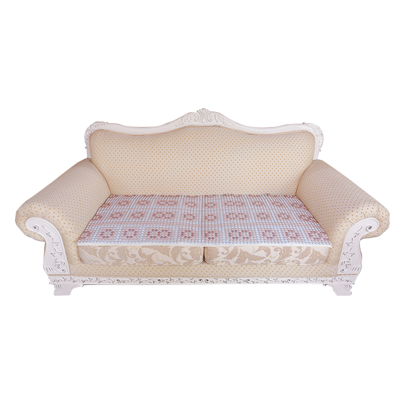 皇室家居 沙发垫夏季布艺通用简约现代 家用夏天陶瓷凉席防滑坐垫 明媚沙发垫