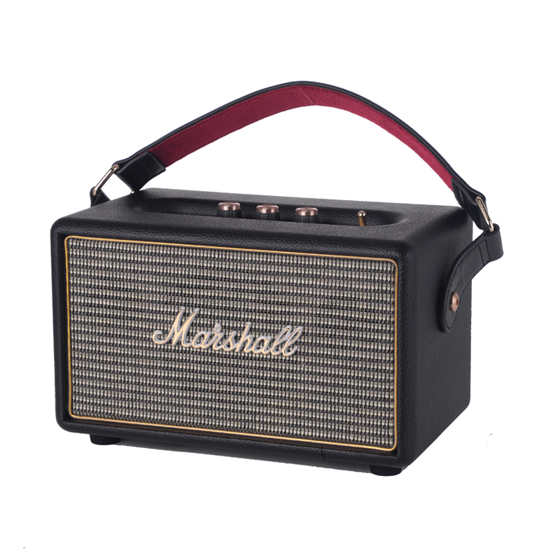 Marshall 马歇尔 Kilburn HiFi摇滚重低音监听级移动式无线蓝牙音箱蓝牙4.0带提手无线音响系统 黑色