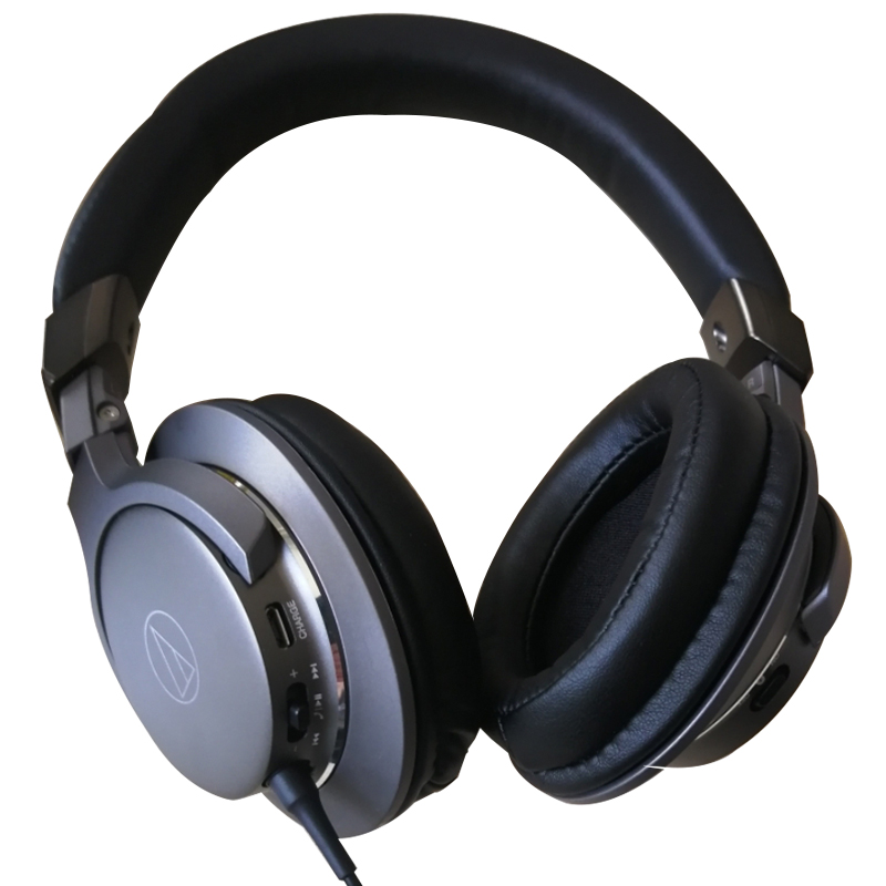 audio-technica/铁三角 黑色 ATH-AR5BT无线头戴式蓝牙入耳式耳机