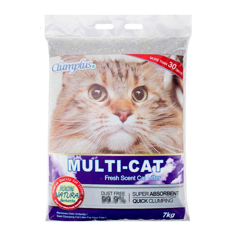 NEO猫砂 倍凝破碎膨润土猫砂7kg 低粉尘除臭结团土砂 薰衣香味