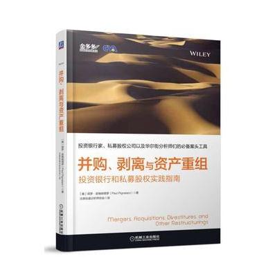 并购、剥离与资产重组：投资银行和私募股权实践指南
