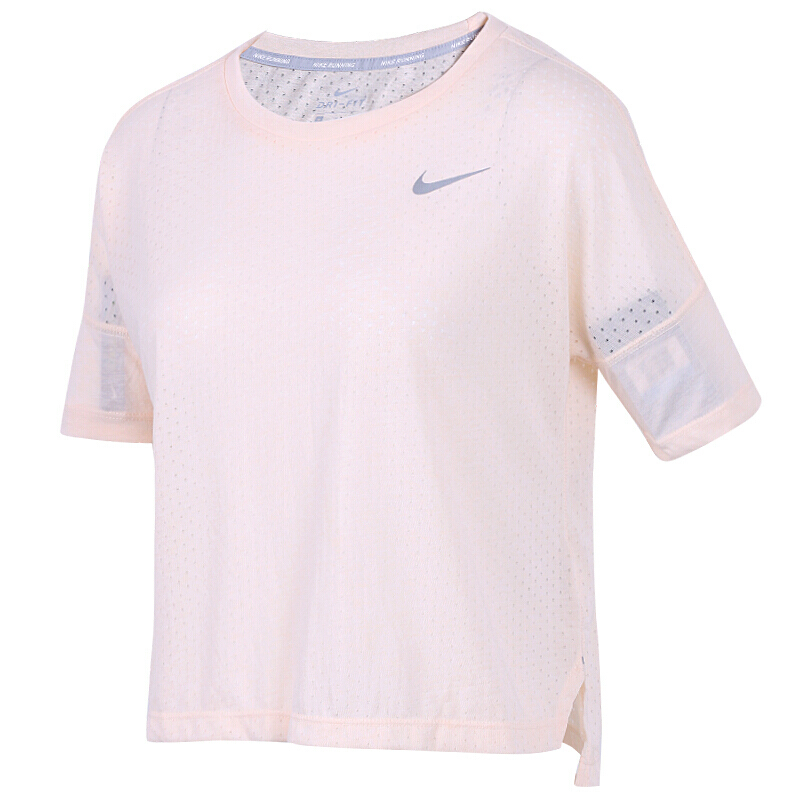 Nike/耐克 女子针织上衣 2018新款运动休闲圆领透气短袖T恤890994-827