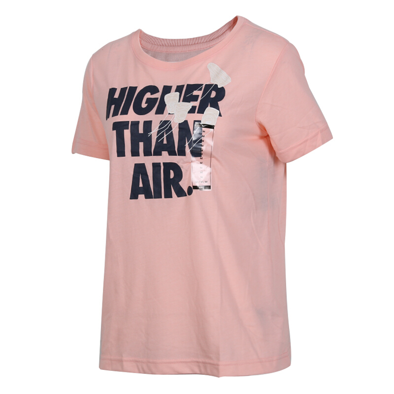 Nike耐克2018秋季HIGHER THAN AIR女子休闲短袖T恤AR4002-646 063