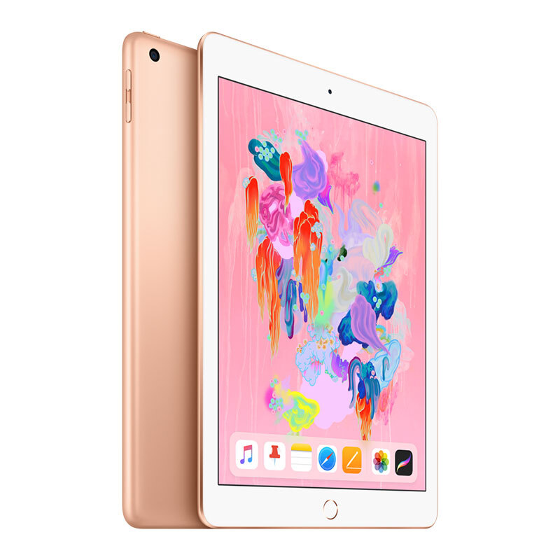 Apple /苹果 iPad 2018款 9.7英寸wifi新款平板电脑 金色 WLAN 128GB