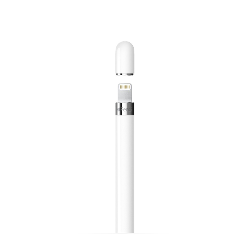 Apple Pencil 1代苹果原装手写笔 9.7/10.5/12.9英寸 iPad Pro平板电脑触控笔手写笔 白色
