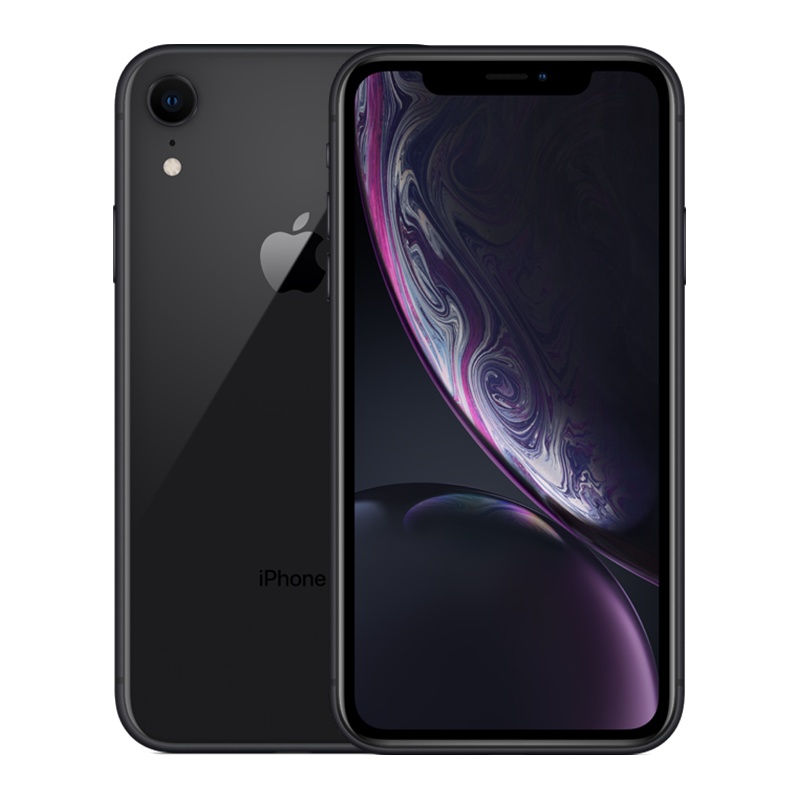 [全套标配]Apple/苹果 iPhone XR 美版有锁全新 完美解锁移动联通电信4G手机 A12仿生芯片 新品全面屏智能手机 黑色 64GB