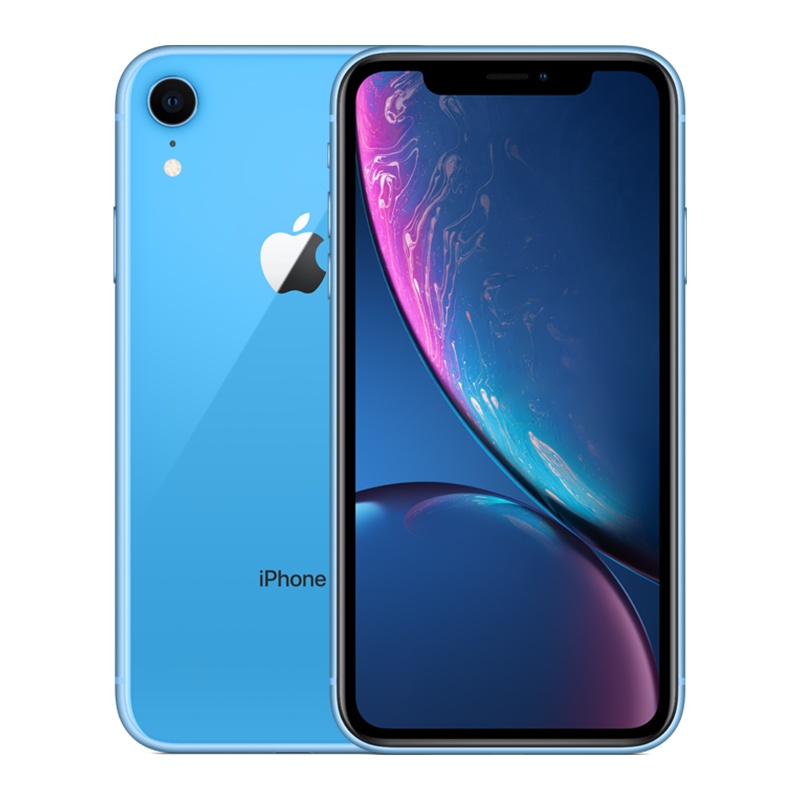 [全套标配]Apple/苹果 iPhone XR 美版有锁全新 完美解锁移动联通电信4G手机 A12仿生芯片 新品全面屏智能手机 蓝色 128GB