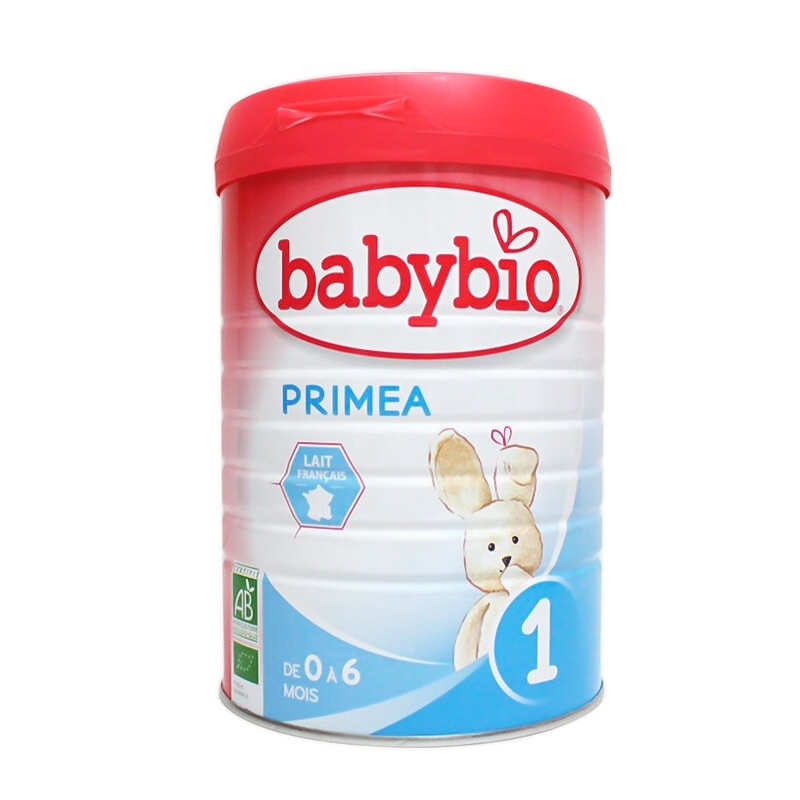 法国进口 伴宝乐(babybio)有机1段奶粉 婴幼儿标准配方奶粉0-6个月900g*6罐装