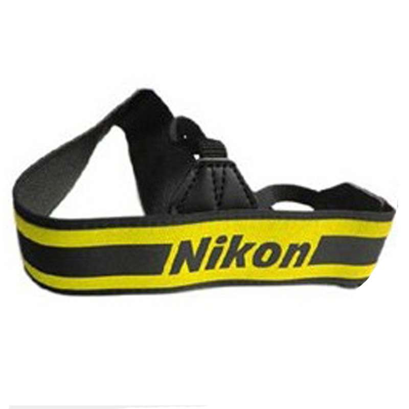 Nikon/尼康 NOGS-004(黄色) 单反相机防滑宽背带/肩带 经典宽肩带