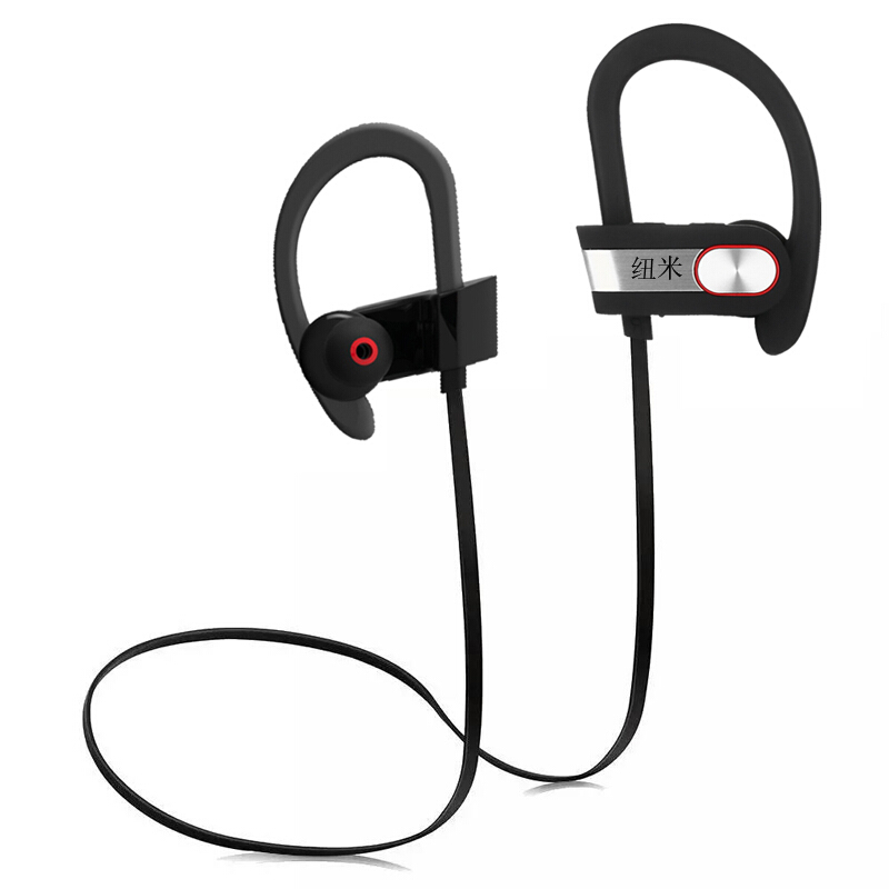 纽米 蓝牙耳机双耳入耳式 无线车载智能蓝牙运动耳机通用于苹果手机iphone5/6s 华为/三星/小米/OPPO