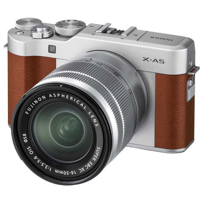 Fujifilm/富士X-A5/XA5(16-50mm) 棕色 微单相机 2400万像素