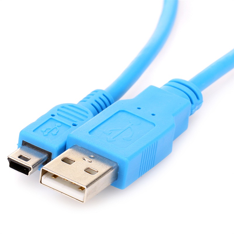 秋叶原（CHOSEAL）USB连接线A口对B口USB对MINI口 1.5米 LDN0063T1D5