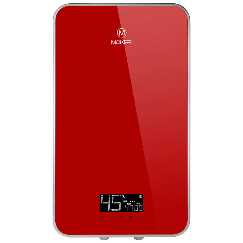沐克（MOKER）A6- 7018H 速热式电热水器全智能恒温 16L（红色）7000W