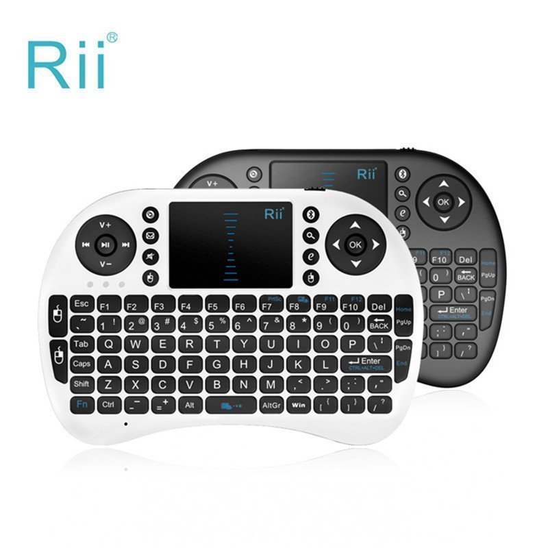 Rii i8迷你无线数字小键盘 家用USB充电键鼠 遥控智能电视机顶盒HTPC手机笔记本台式机电脑触控键鼠一体
