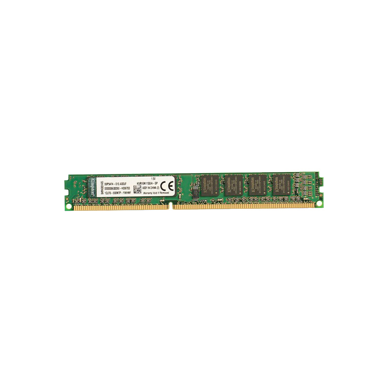 金士顿（kingston）4G DDR3 1600台式机内存条 KVR16N11S8/4 兼容1333