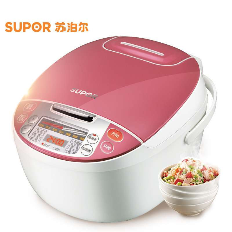 苏泊尔(SUPOR ) 电饭煲 CFXB40FC29-75 微电脑式 4L 24小时预约定时 陶晶内胆