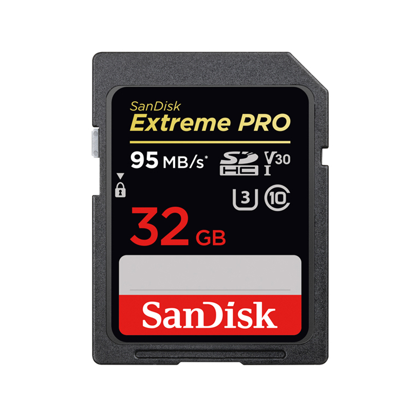 闪迪(SANDISK)SD卡32G 高速95M 松下佳能单反相机存储SD卡32g