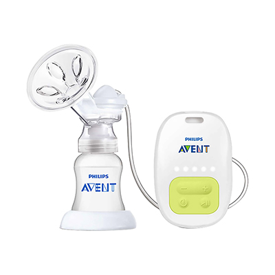 飞利浦新安怡(AVENT) 电动/手动两用吸奶器 单边静音吸乳器SCF902/12