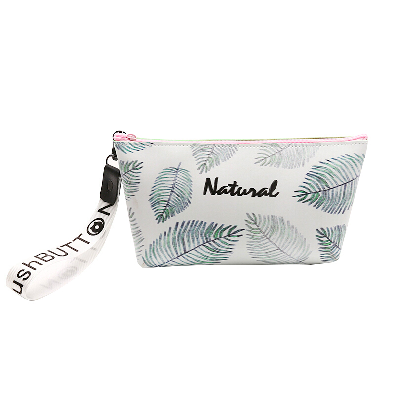 韩版化妆包大容量收纳包袋女随身小号便携简约防水手拿旅行洗漱包