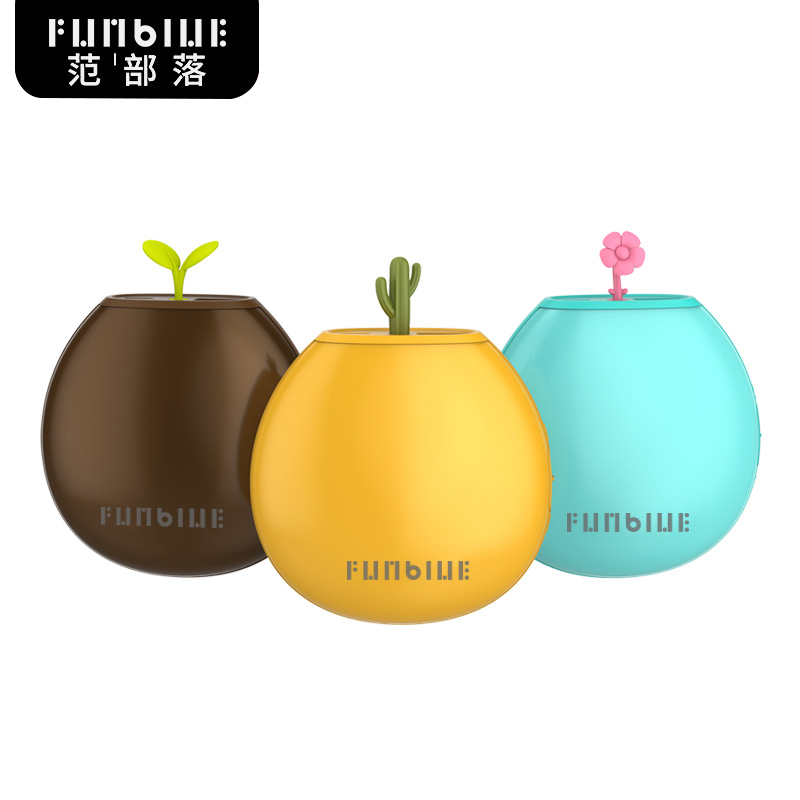 Funblue PB618范部落防爆暖手宝迷你卡通暖手暖脚充电宝USB充电移动电源 香草巧克力