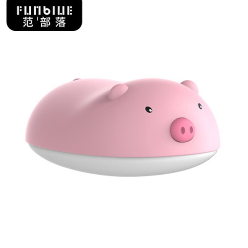 Funblue PB620范部落温暖小伙伴防爆暖手宝两用电热饼迷你动物充电宝 LULU 粉猪