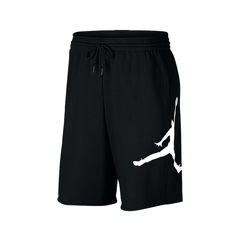 NIKE耐克男裤 夏季新款AIR JORDAN篮球运动休闲透气针织五分裤短裤AQ3116-010 D