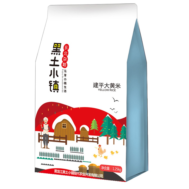 黑土小镇 建平大黄米 1.25kg 真空装 东北五谷杂粮 粗粮 黍米 黏黄米五谷杂粮米杂粮粥米