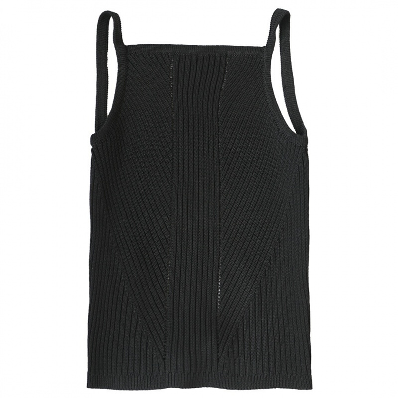 欧美背带背心女短款性感露背胸衣度假系带内搭打底挂脖上衣夏季白色均码