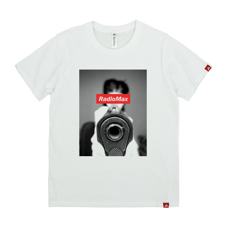 潮牌短袖男T恤情侣装欧美嘻哈白F风宽松潮流街头ins火时尚夏jyl