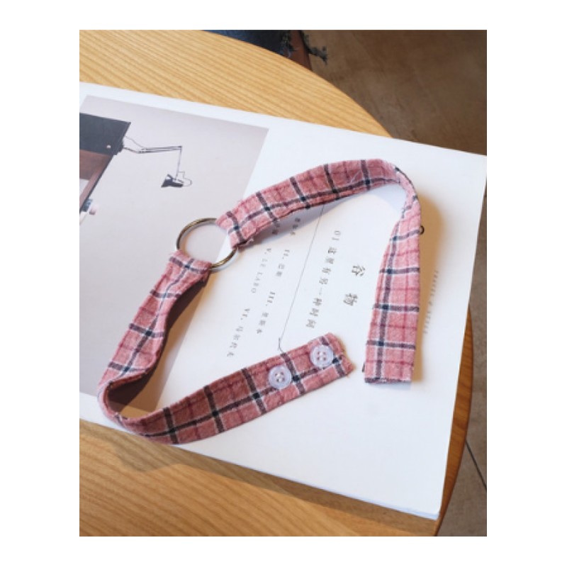 春夏女装韩版一字领露肩短袖格子衬衫宽松百搭学生打底衫衬衣上衣白色均码