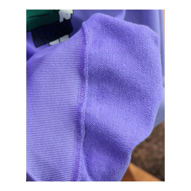 -宽松大码T恤打底衫上衣2018春新款韩版假两件中长款小衫女白色均码