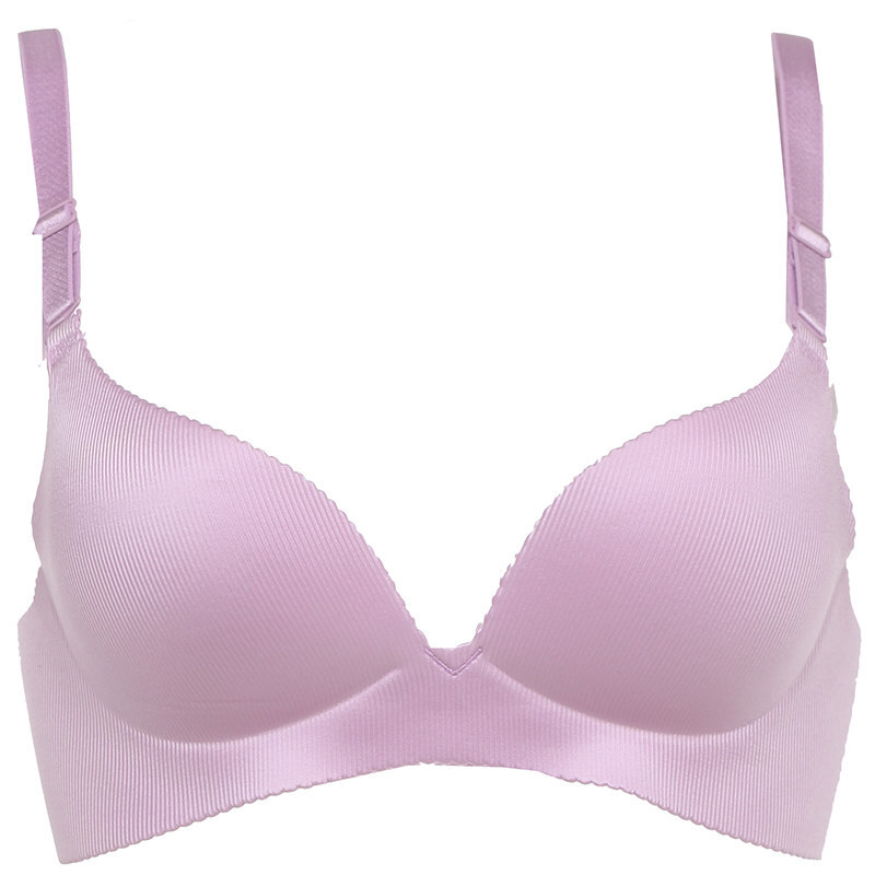 内衣套装女士无痕无钢圈薄款文胸小胸性感聚拢零束缚胸罩