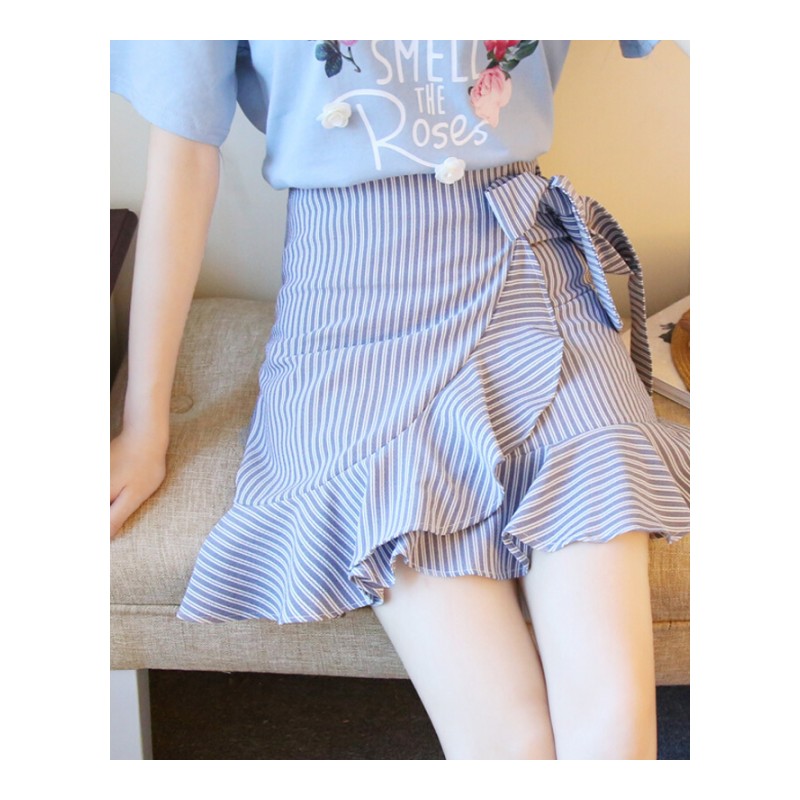 2018夏季新款女装小心机ins超火的连衣裙子小个子时尚两件套装潮