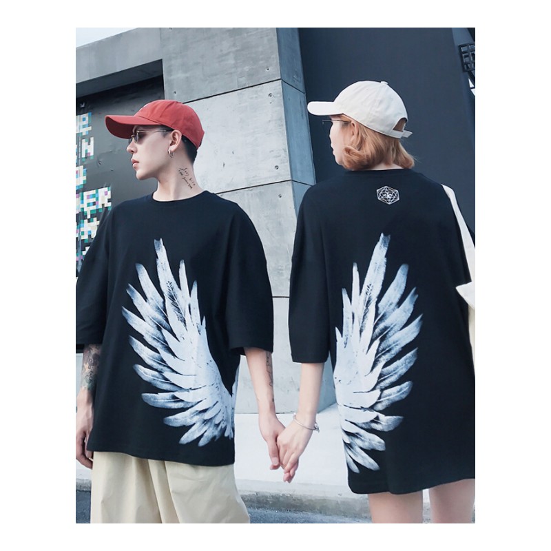 情侣装夏装2018新款韩版宽松bf半袖T恤女欧美潮牌短袖夏日系百搭