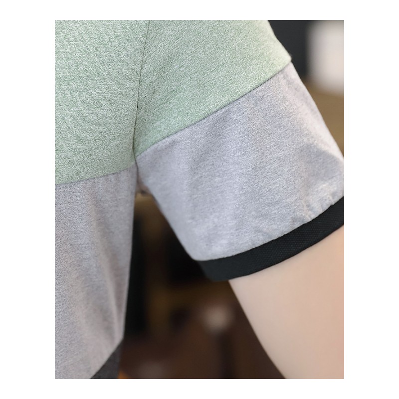 夏季男装短袖T恤潮流上衣学生韩版修身体恤帅气夏天衣服polo衫薄