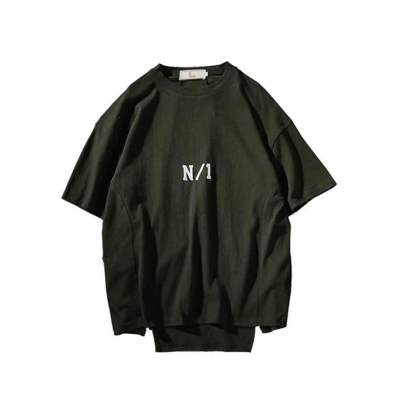 2018新款夏季短袖T恤衣男士韩版潮流百搭圆领学生半袖打底体恤衫