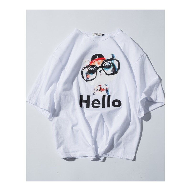 夏款男士半袖2018新款T恤圆领打底衫情侣装上衣短袖体恤男装衣服