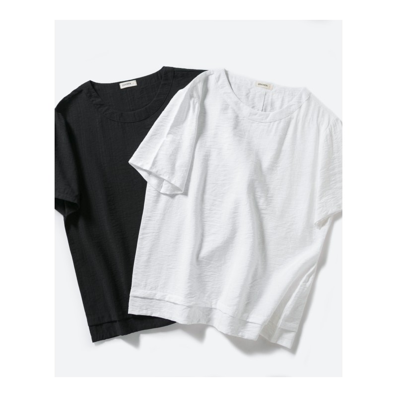 时尚潮牌夏季短袖简约舒适百搭修身型显瘦2018年T恤薄款套头心机