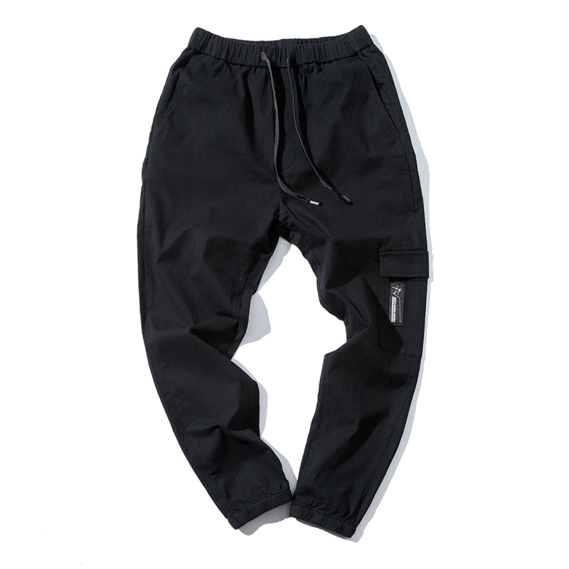 裤子男夏季韩版潮流小脚九分裤宽松束脚哈伦裤学生百搭休闲运动裤