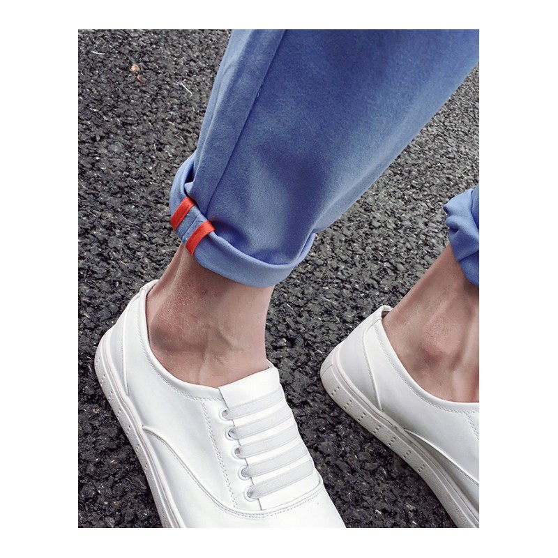 春夏季男士休闲九分裤 男装帅气韩版修身哈伦裤小脚裤子帅气男裤