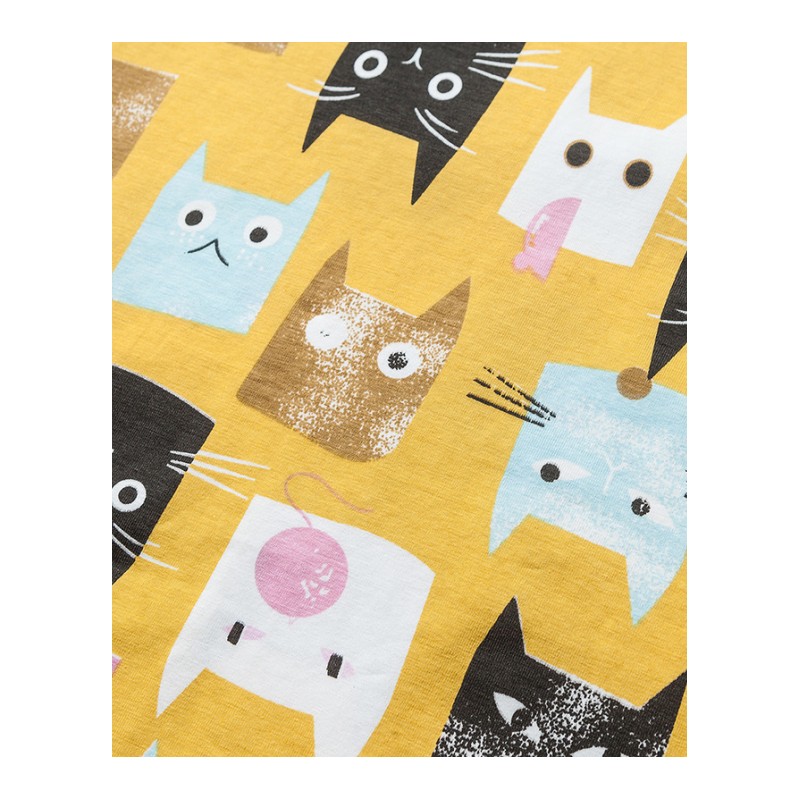 2018男士夏款新款动物印花T恤韩版青少年帅气休闲百搭时尚情侣装