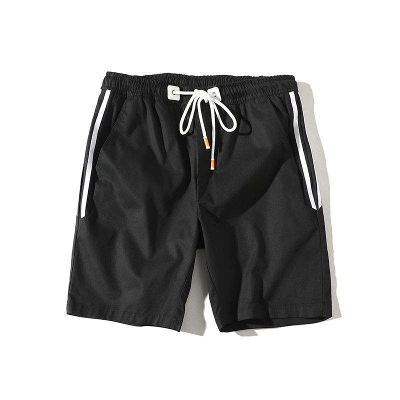 2018夏款新款情侣装纯色短裤男女韩版学生宽松沙滩裤五分休闲裤潮