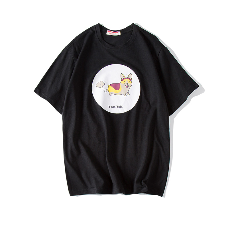 夏款2018新款男士短袖T恤韩版圆领体恤情侣装衣服时尚夏装青少年